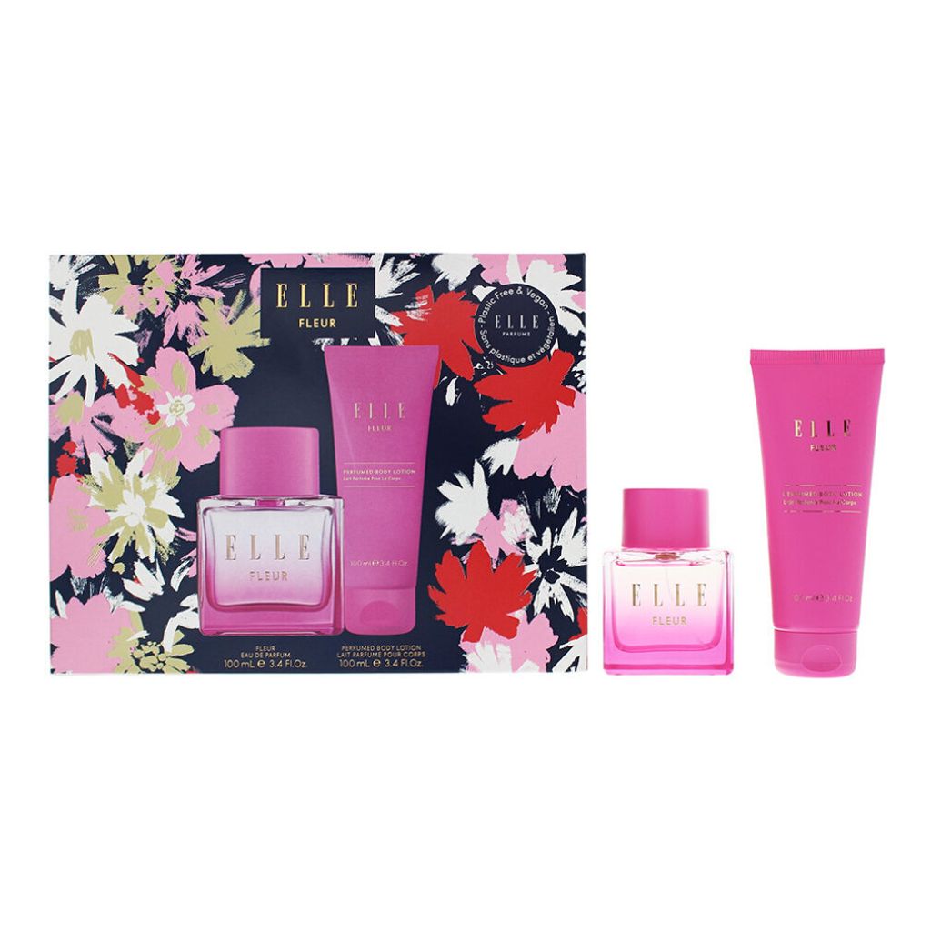 Set regalo 2 pezzi Elle Fleur: Eau De Parfum 100ml - Immagine del prodotto 