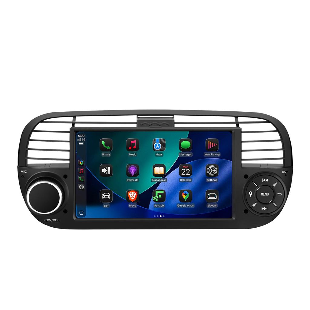 Autorádio Android 7" 64GB pro Fiat 500 500C (2007–2015) Obrázek produktu 