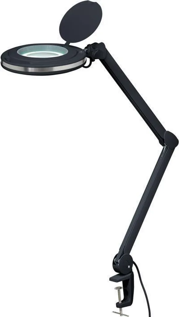 Lampe loupe LED 8W TOOLCRAFT : fini la fatigue visuelle 127mm 1.75x