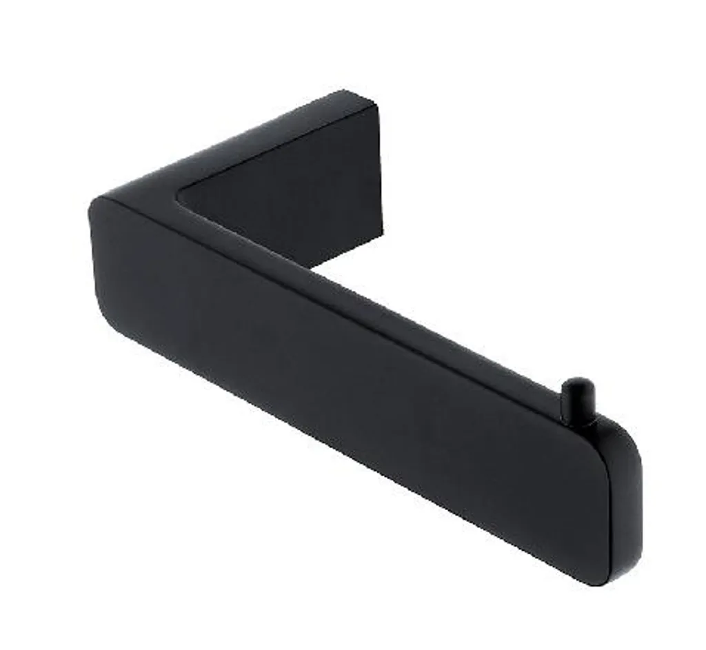 Porte-papier hygiénique noir métallique style industriel Maya