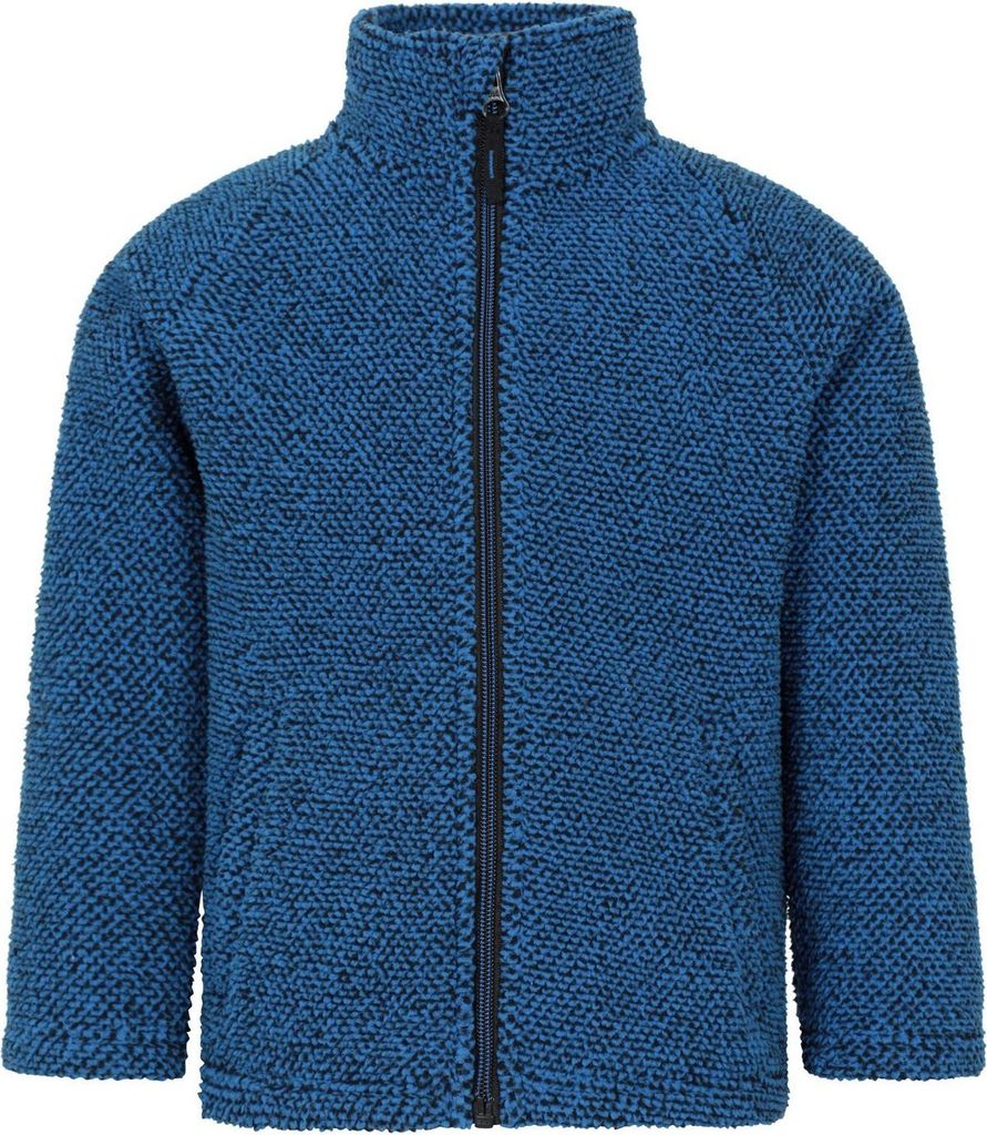 Mountain Warehouse - "Ash" Fleecejacke für Kinder, Durchgehender Reißverschluss, Meliert MW4664 (140) (Blau)