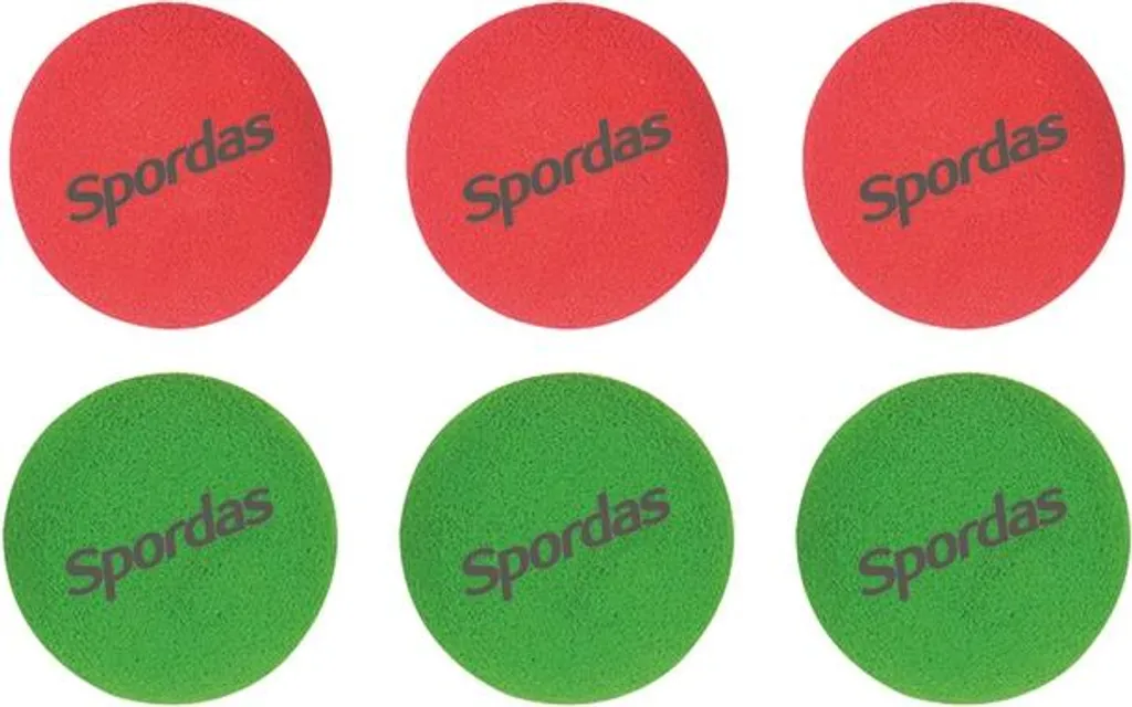 Balles pour Raquettes Megaform : Set de 6 Rechanges pour Sport et Loisir