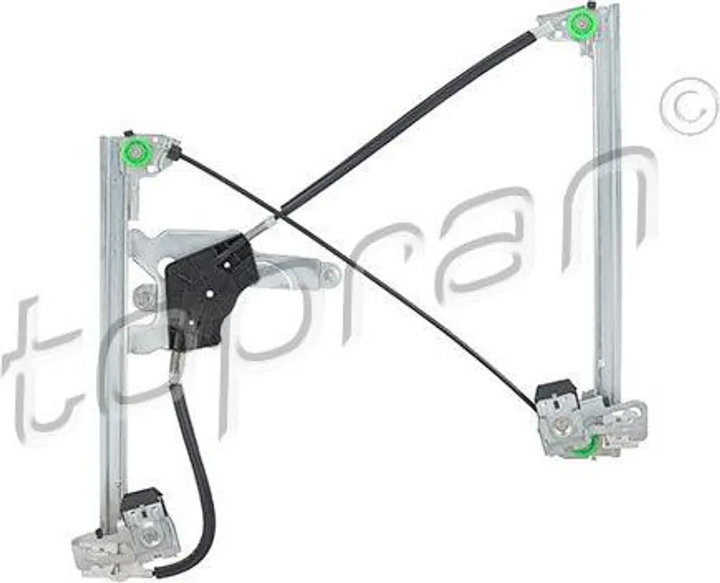 Mécanisme de lève-vitre électrique pour Octavia remplace 1U0837461B Topran