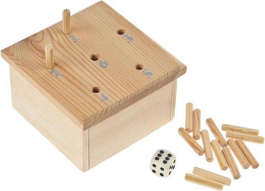 Würfelspiel Holz Bausatz ab 11 Jahren