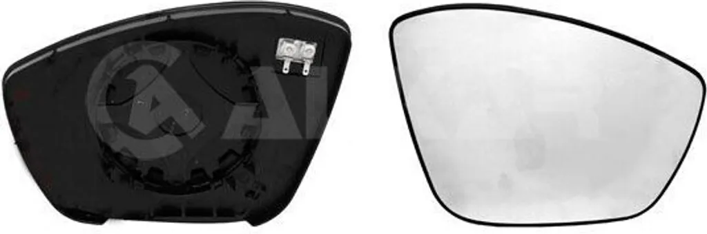 Verre de rétroviseur droit ALKAR 6435881 pour Corsa F et Peugeot 208 II