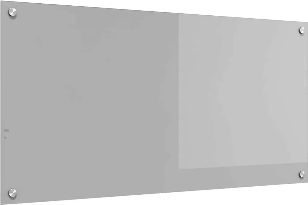 Schienale Cucina Vetro Temperato Grigio Chiaro 100x50 Moderno