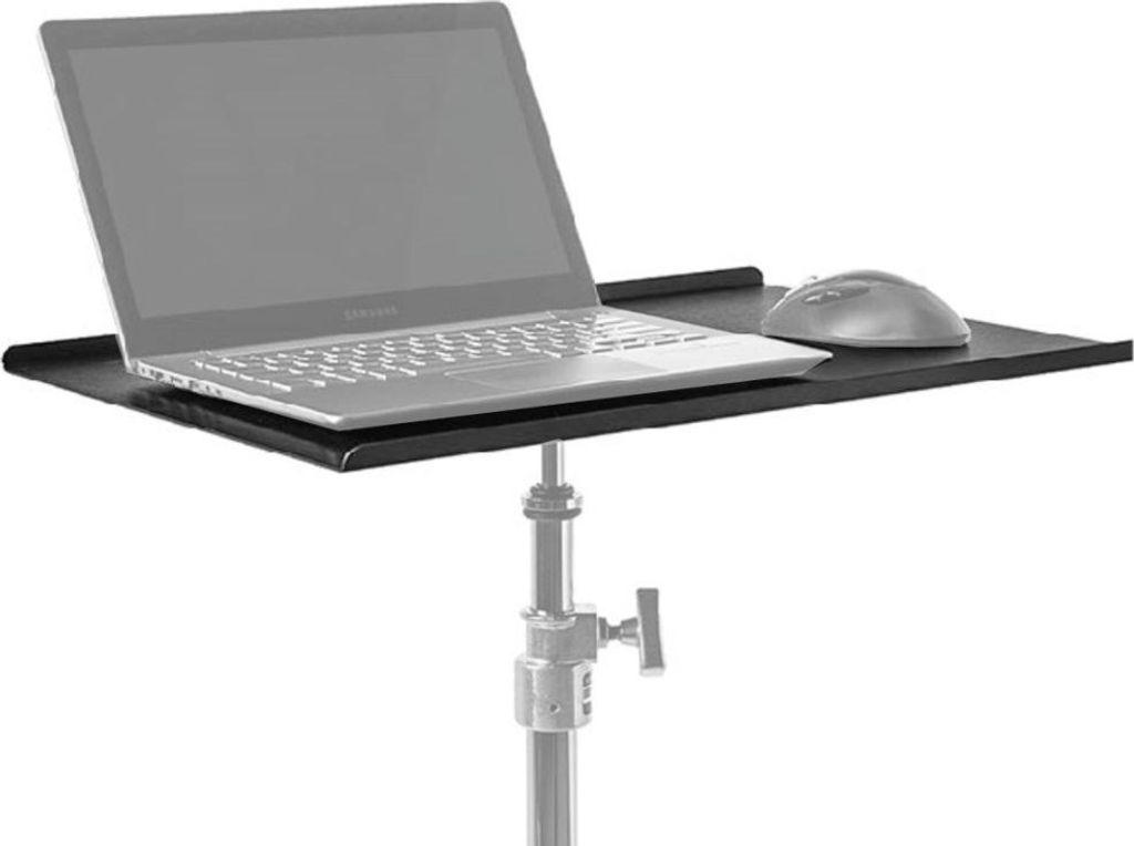 StudioKing MC-1120-S Notebookhalter für 23 Zoll Laptops mit Arca Swiss Halterung