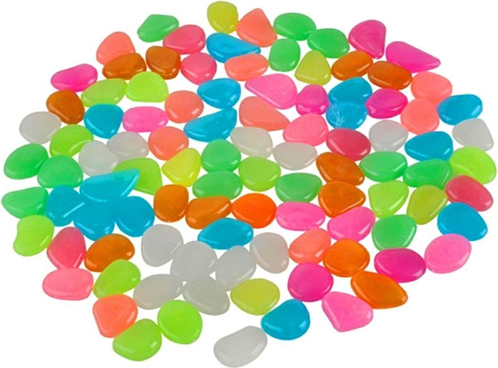 Apt Fluoreszierende Steine 100 Stk. Farben Gemischt