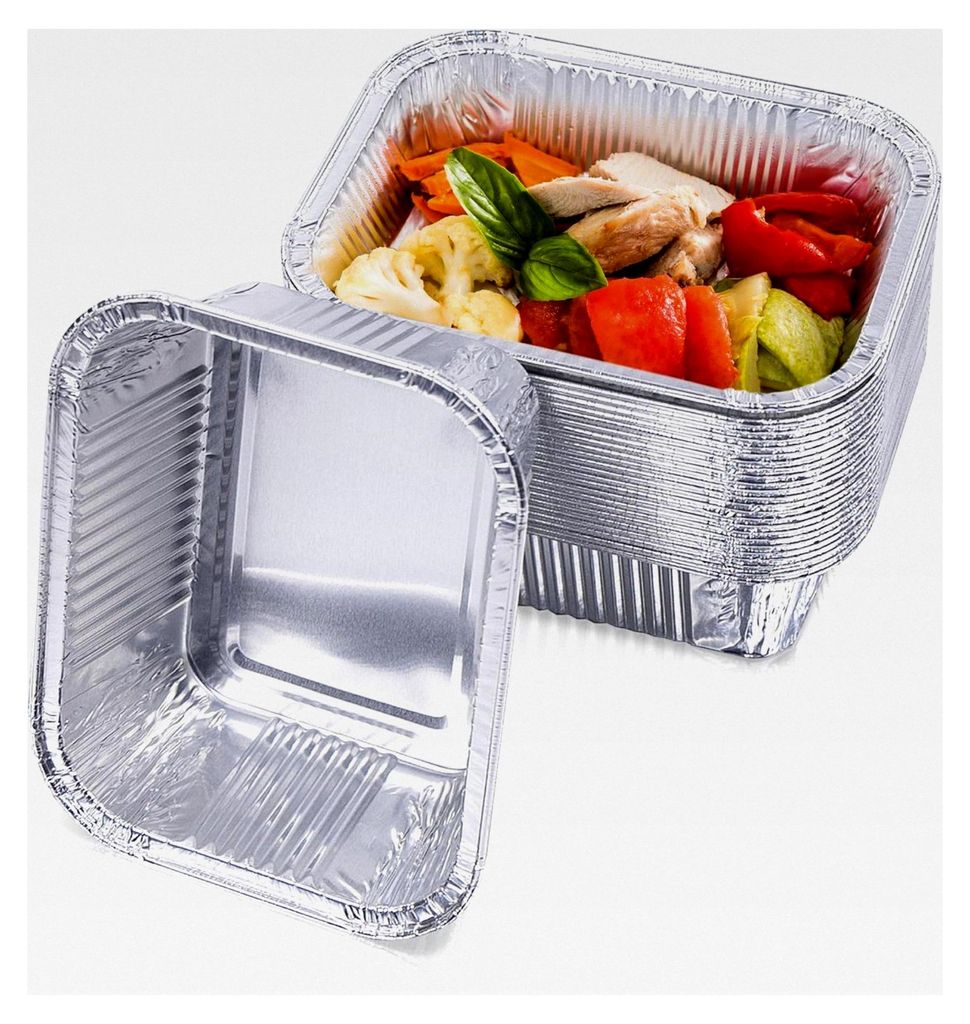 Aluschalen klein für Napoleon Gasgrills - 25 Stück