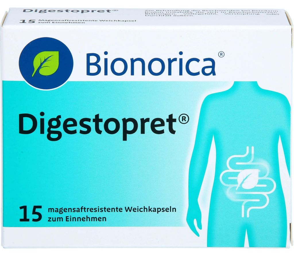 Digestopret Weichkapseln bei Darmbeschwerden, 15 St. Kapseln