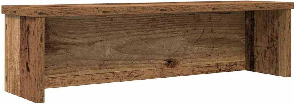 Küchenregal Stapelbar Altholz-Optik 60x15x16 cm Holzwerkstoff