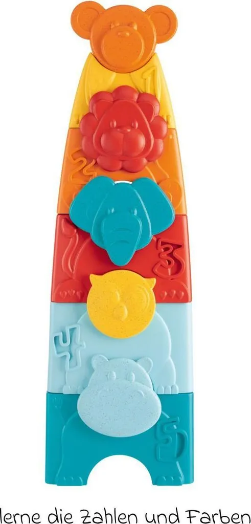 Puzzle 2en1 Chicco ECO+ : Jouet Éveil Éco-Responsable sans Risque Bébé - 11