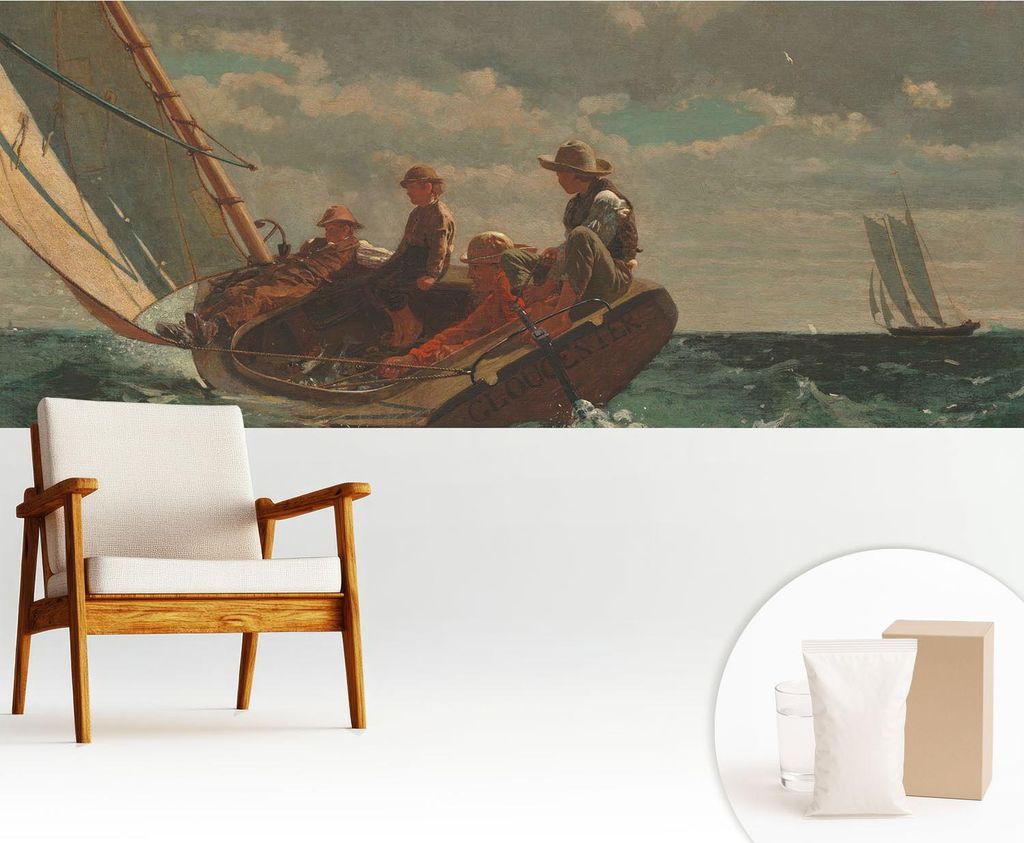 Fototapete - 250x104 cm - Tapete - Wandtapete - Wandbilder - Dekofolie - Tapete Folie - Wand - Dekoration - Wohnzimmer - Seeexpedition