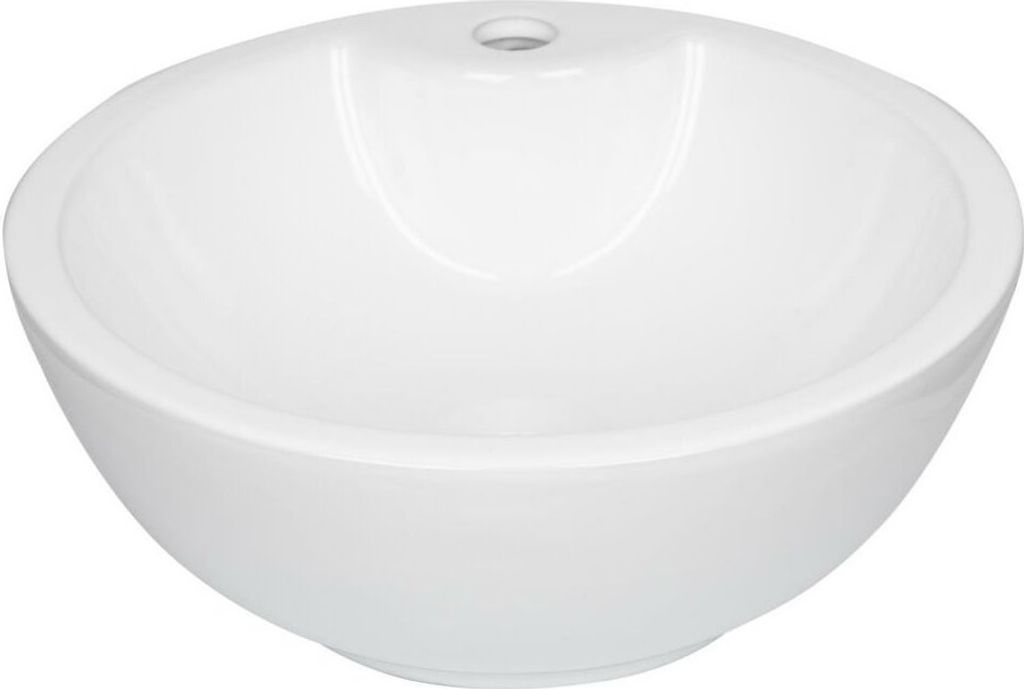 A white ceramic sink on a white background.