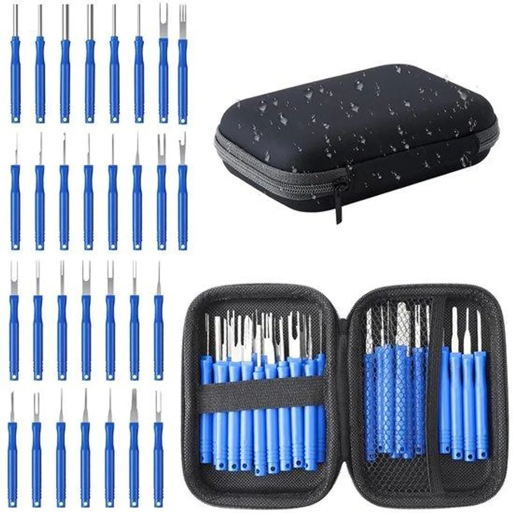 Kit outils de démontage connecteur pour réparation faisceau électrique auto