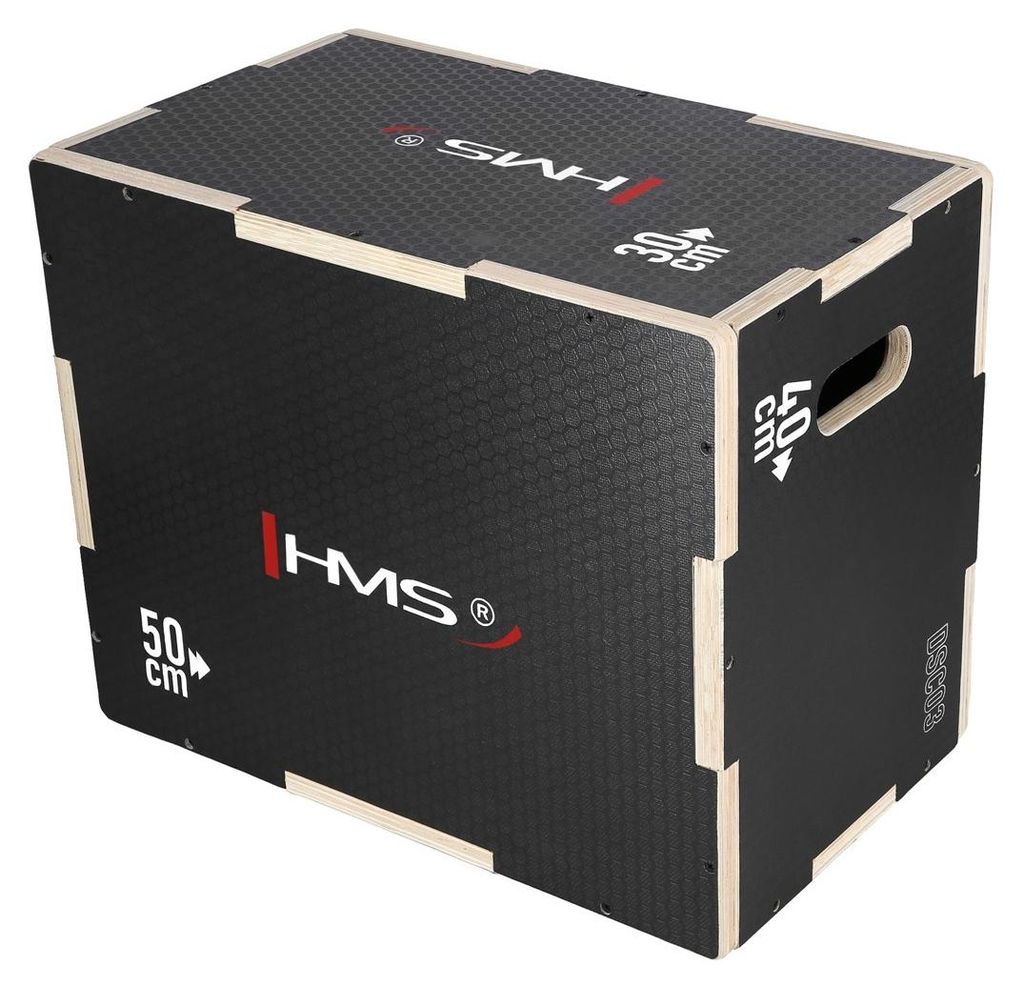 HMS Fitness DSC03, individuele plyometrische box, hout, Productafbeelding 
