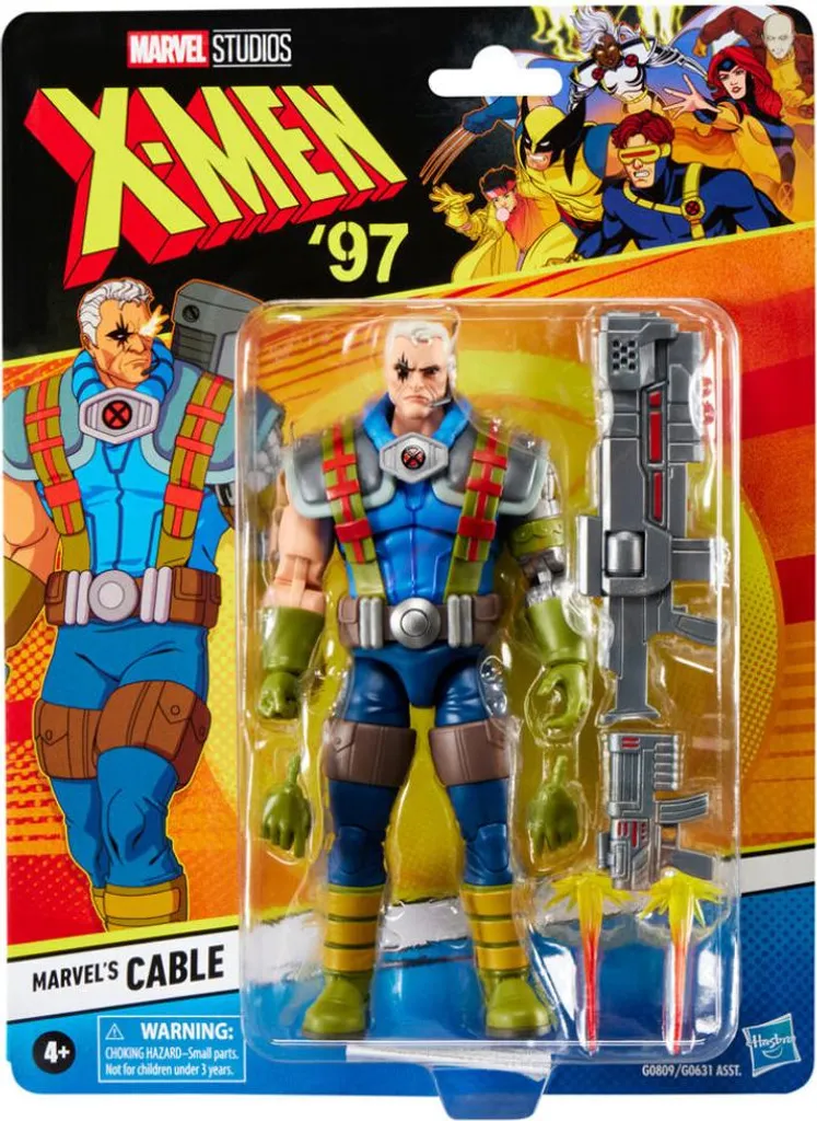 Figurine Cable X-Men '97 15cm - Qualité Hasbro pour Fan de Marvel Legends
