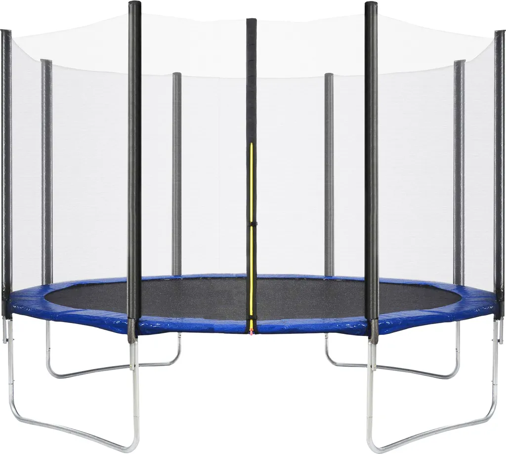 Trampoline extérieur de 180 cm anti-chute pour jeux d'enfants de jardin