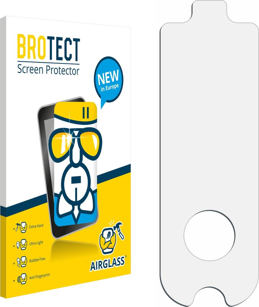 BROTECT Schutzglas für Segway Ninebot KickScooter MAX G2D Schutzfolie Panzer Folie Glas Display Schutz klar