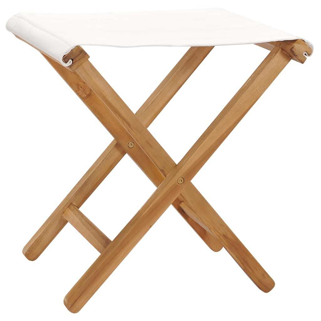 vidaXL Sedie pieghevoli 2 pz. Legno massiccio di teak e Immagine del prodotto 