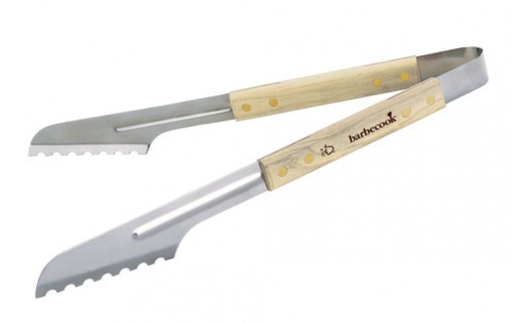 Szczypce do grilla / sztućce do grilla grill stal Zdjęcie produktu 