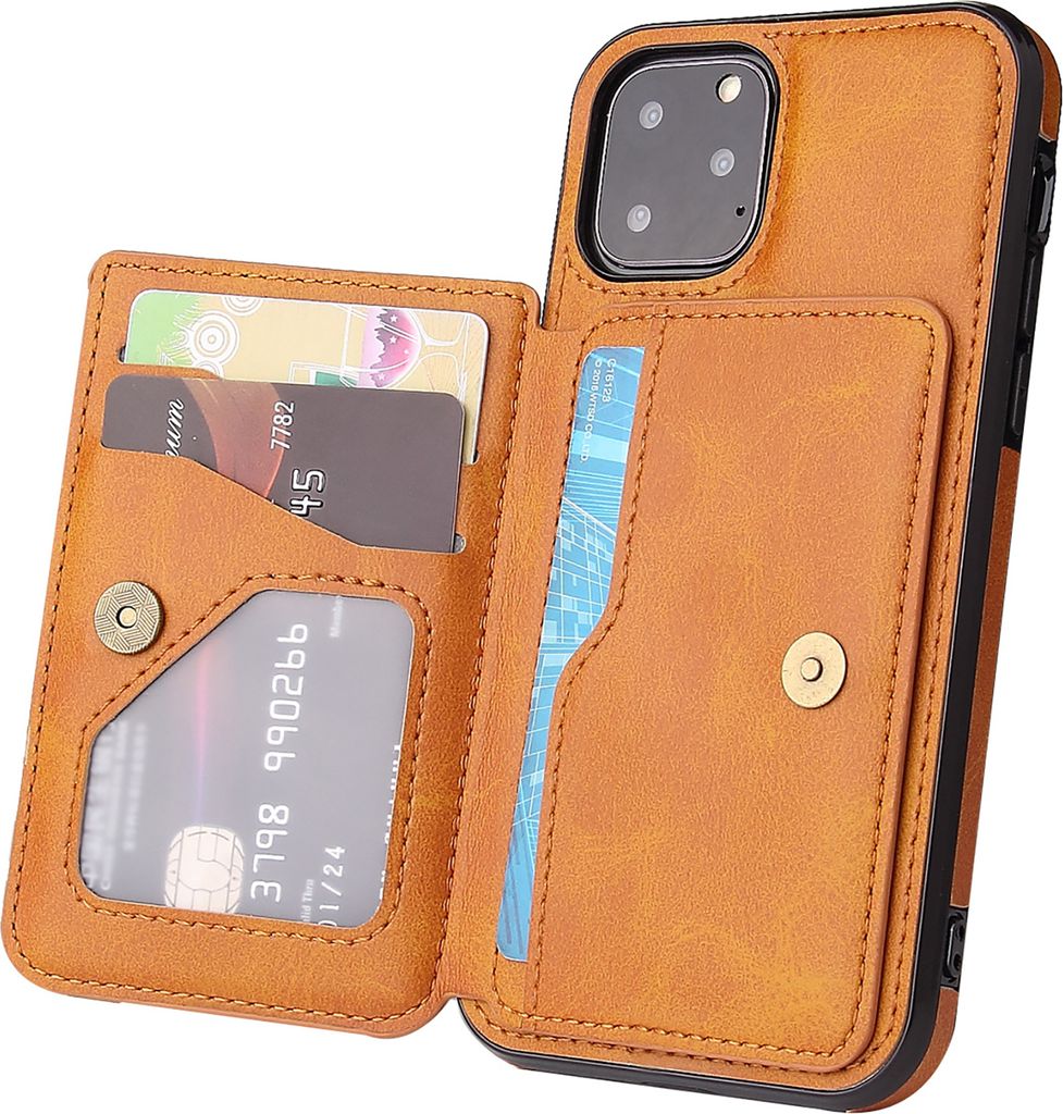 Full Protection Case hauthautfreundlicher Anti-Kratzer-Kunstleder Anti-Wear-Telefonschutz-Khaki-Größen: Für iPhone 12 Pro Max