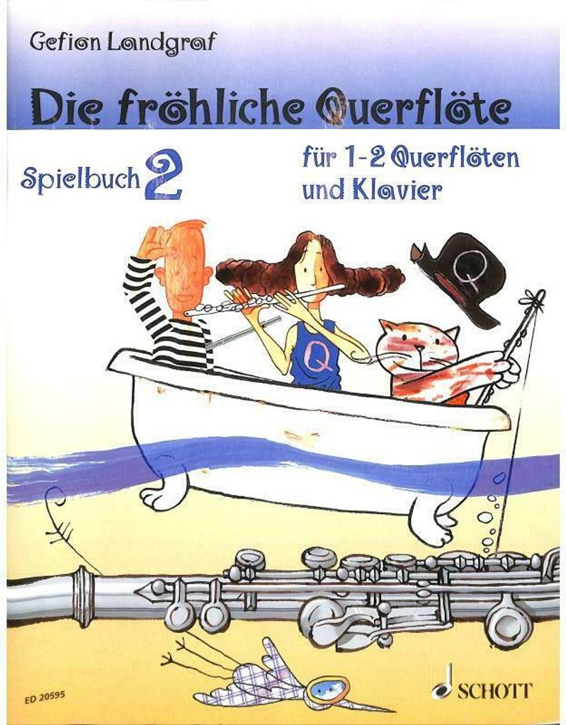 Die fröhliche Querflöte
