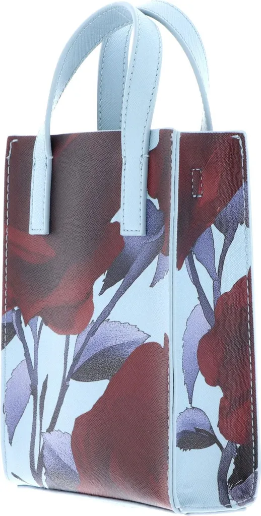 Mini Bag Ted Baker Everrly Rose Print - Must-Have Tracolla Blu - 4
