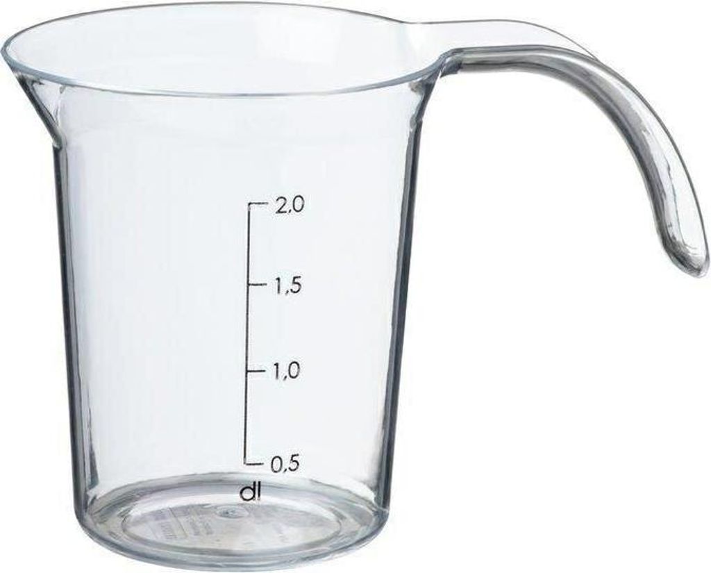 caraffa dosatrice plast team "Palermo" 0,2 litri Immagine del prodotto 