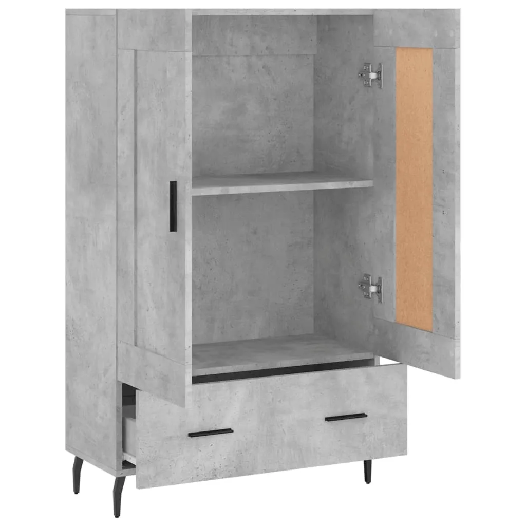 Mobile Buffet Grigio Cemento 115cm | Arredamento Moderno The Living Store - 6