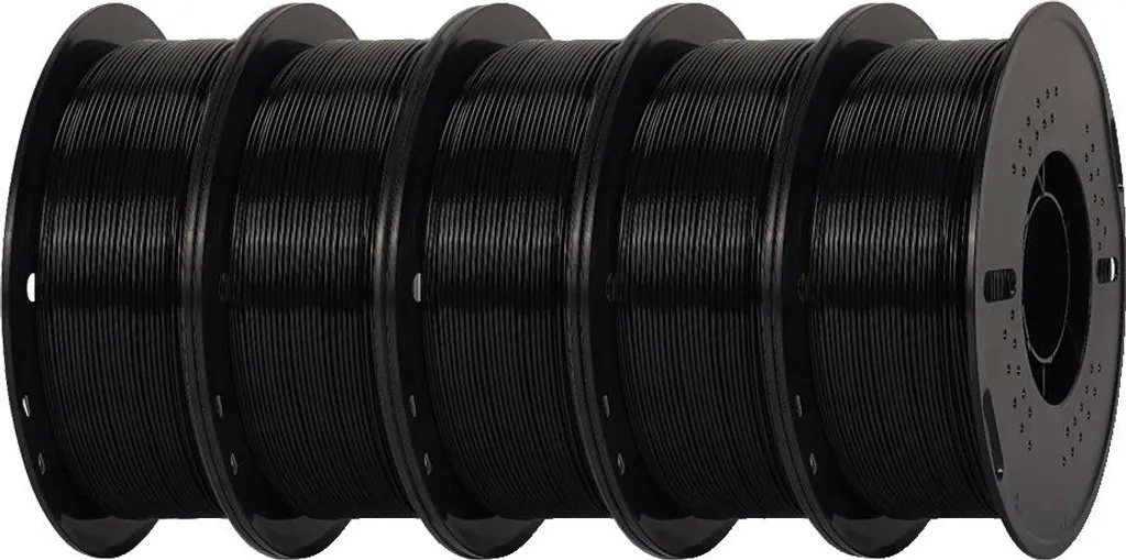 Filament PETG 1.75mm Noir 5kg Haute Vitesse - Fini les Pannes de Matière
