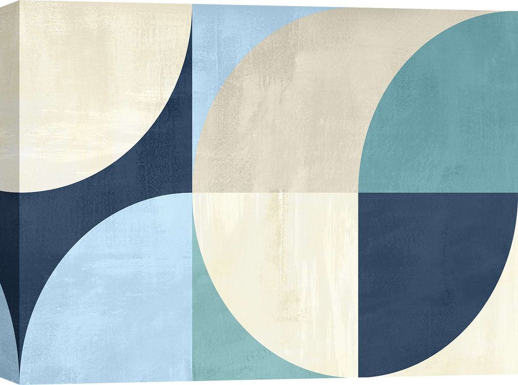 Geometrischer Leinwandbild - Sandro Nava, Morning Light - 80x60 cm
