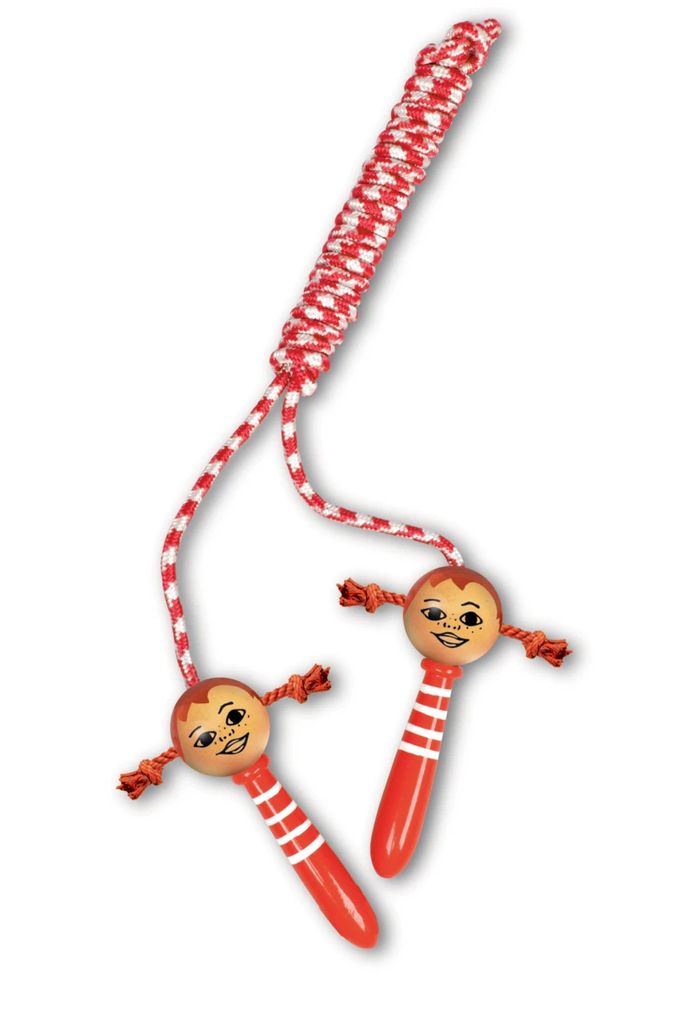 Pippi Langstrumpf. Springseil.
