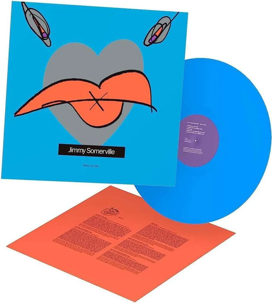 Disque Vinyle Bleu Jimmy Somerville Read My Lips Album Pop Synthétique