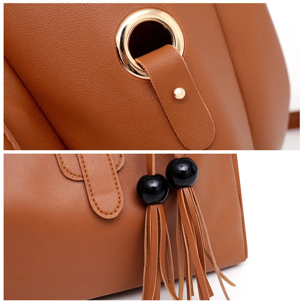 Esclusiva Permani Krista TRB9121GREY | Borsa a Mano Pelle Grigia - 8