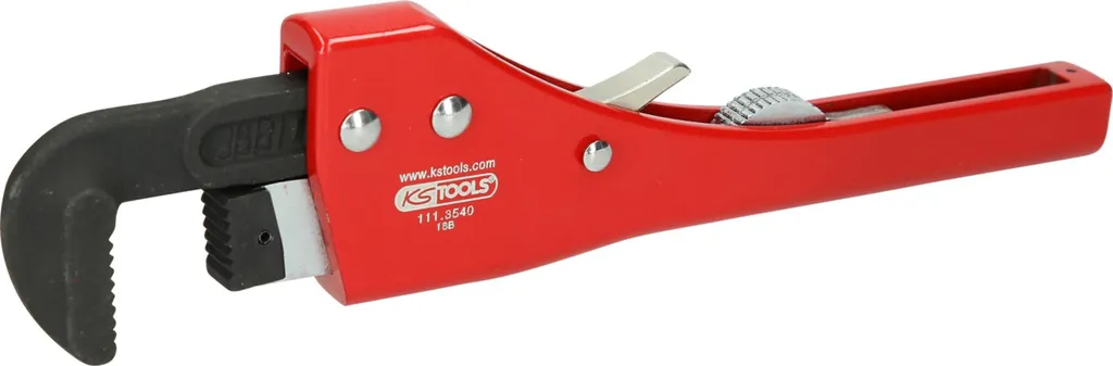 Pince à tuyaux KS-Tools avec mécanisme de blocage à cliquet robuste