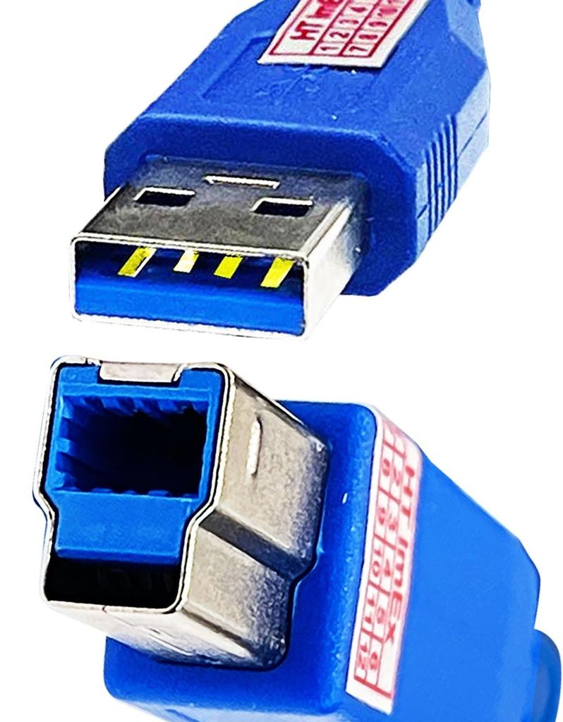 USB 3.0 Kabel A auf B Stecker für zB 3,5" externe Festplatte Capture Geräte Hub