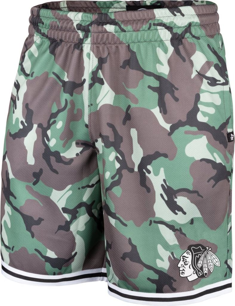 47 Brand Mesh Shorts - SECTOR CAMO Chicago Blackhawks - XL