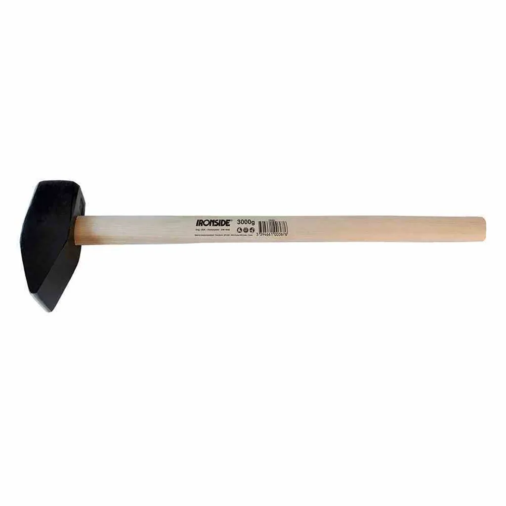 Marteau de forgeron 6 kg Ironside manche frêne anti-vibrations 100-370