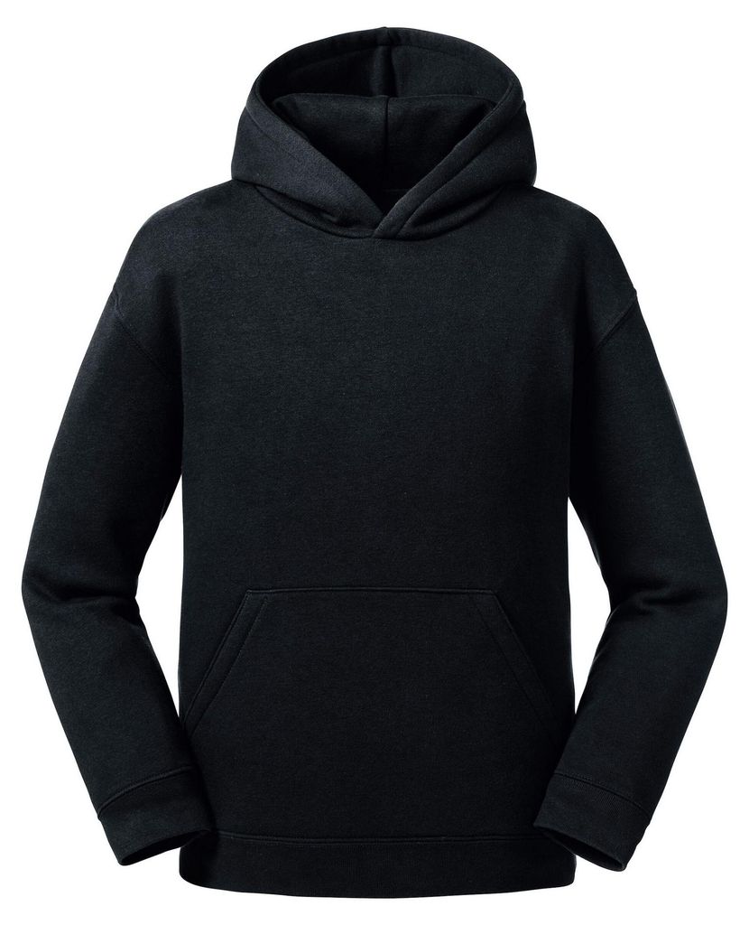 Russell - "Authentic" Kapuzenpullover mit Kapuze für Kinder FK1762 (146-152) (Schwarz)