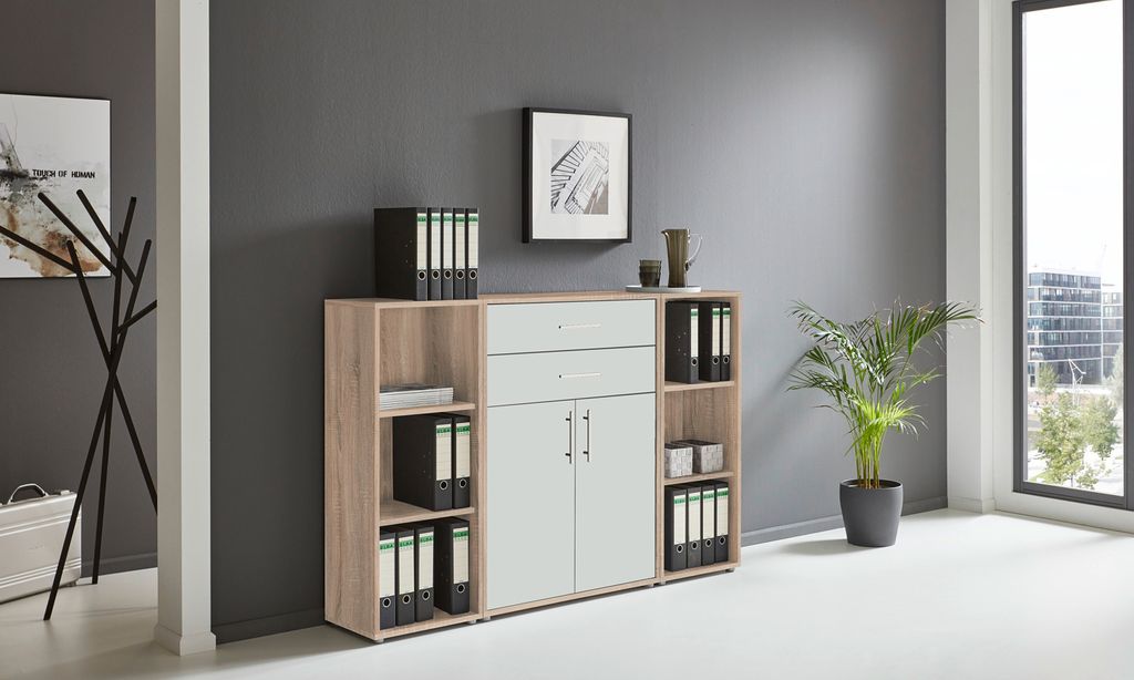 BMG Möbel Regalwand/Schrankwand, Office Edition Set 13, Produktbild 