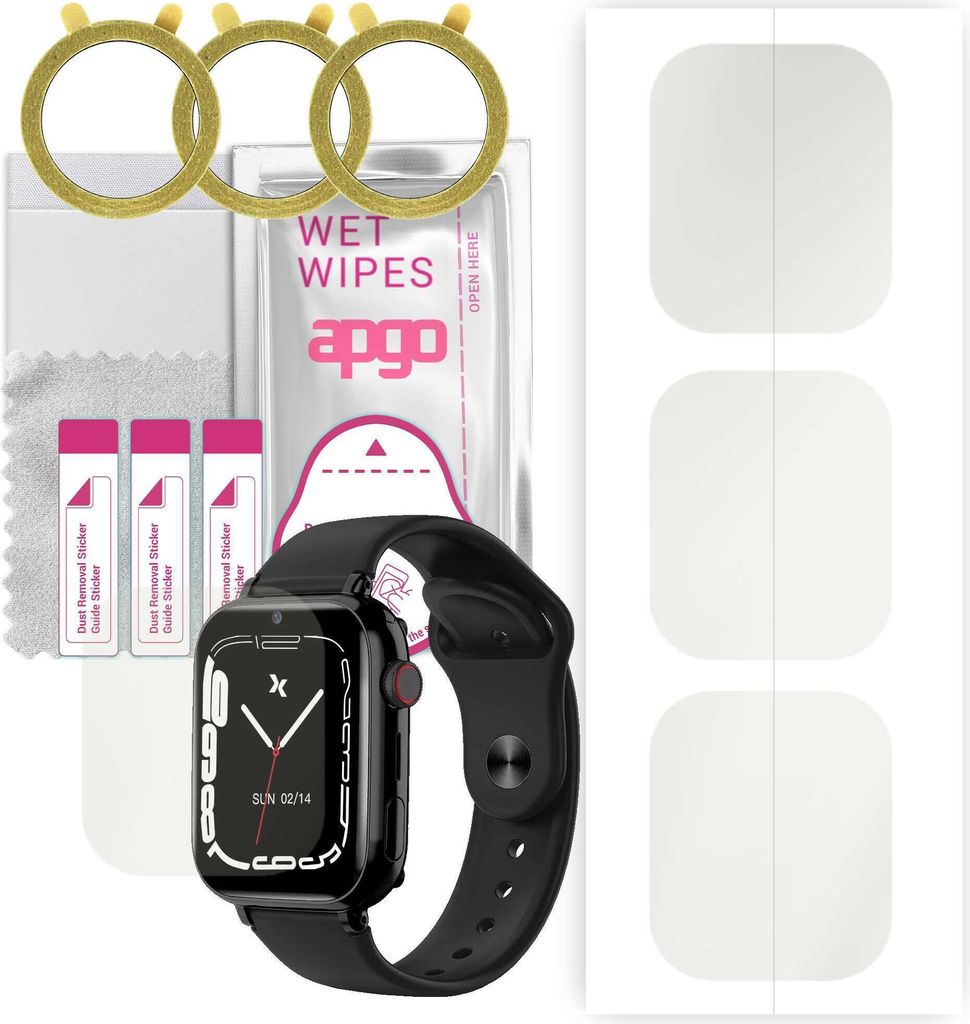 apgo 3 Stück Schutzfolie, Matt, kompatibel mit Maxcom FW59 Produktbild 