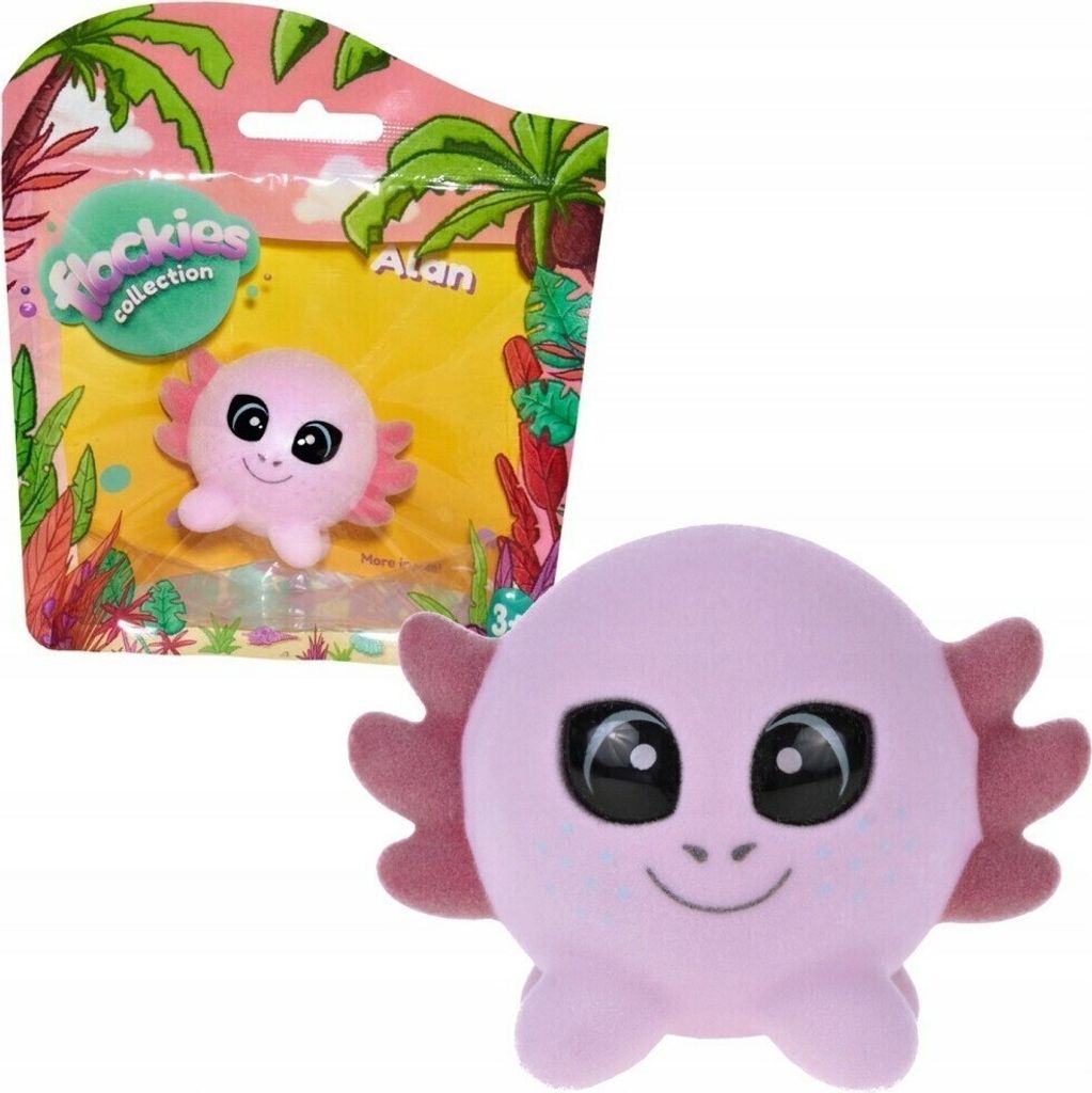 Flockies Axolotl - Sběratelská figurka Mlok Alan Obrázek produktu 