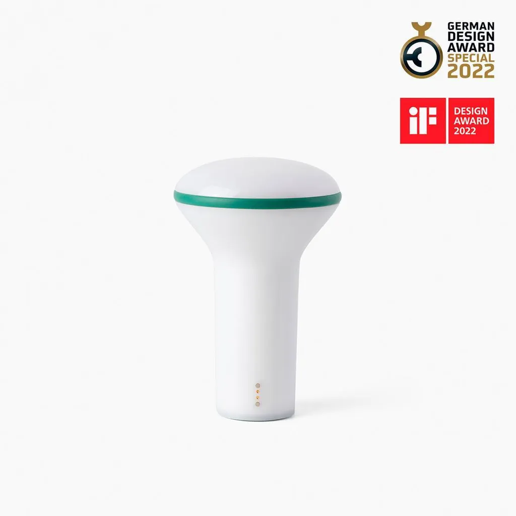 Luminaire de chevet LED BUDDY blanc opalin 17cm pour chambre et salon