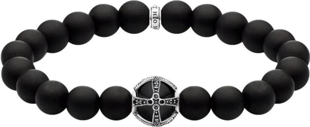 Bracelet Gourmette en Argent Massif Thomas Sabo pour Femme, Longueur 16cm