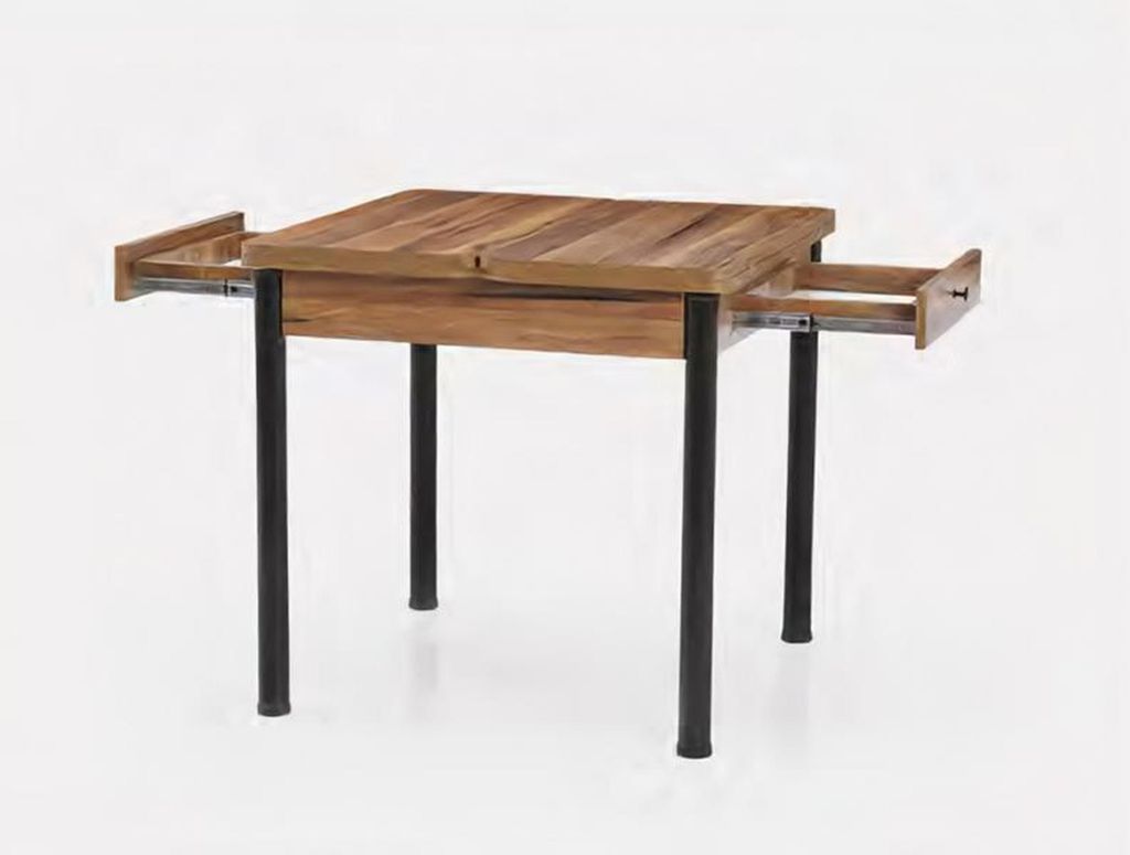 Esstisch Küchentisch Esstische Quadratisch Holz Ausziehbar Tisch 80x80