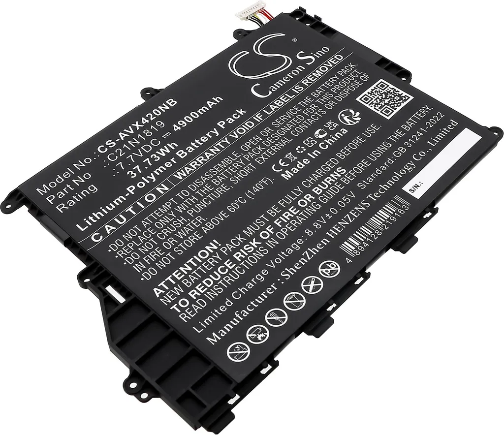 Batterie Asus VivoBook 14 A420UA F420UA pour Travail en Déplacement