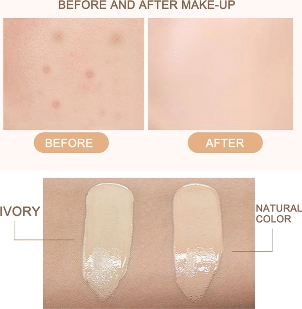 Foundation Make up Cc Cream Concealer Mushroom Head Air Produktbild 4