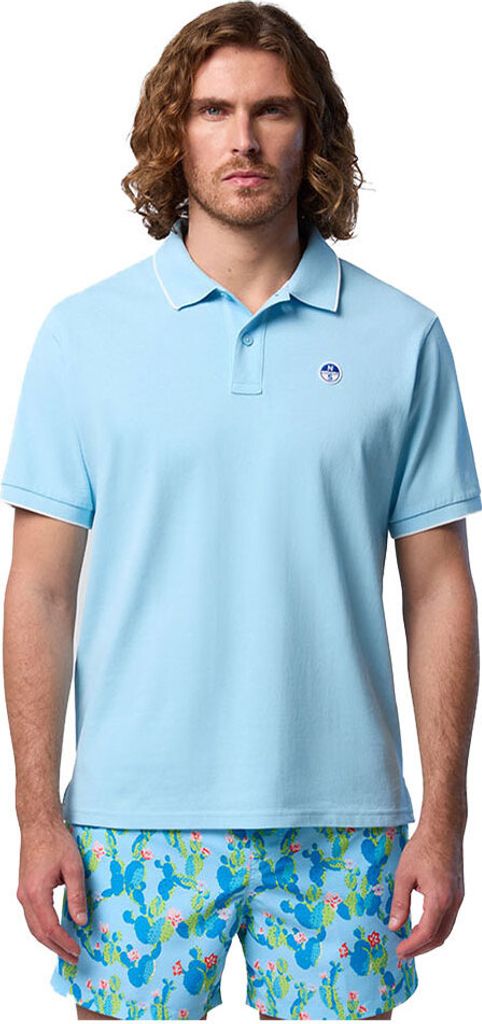 NORTH SAILS – Regular-Fit-Poloshirt für Herren mit Logo am Kragen – Größe XXL