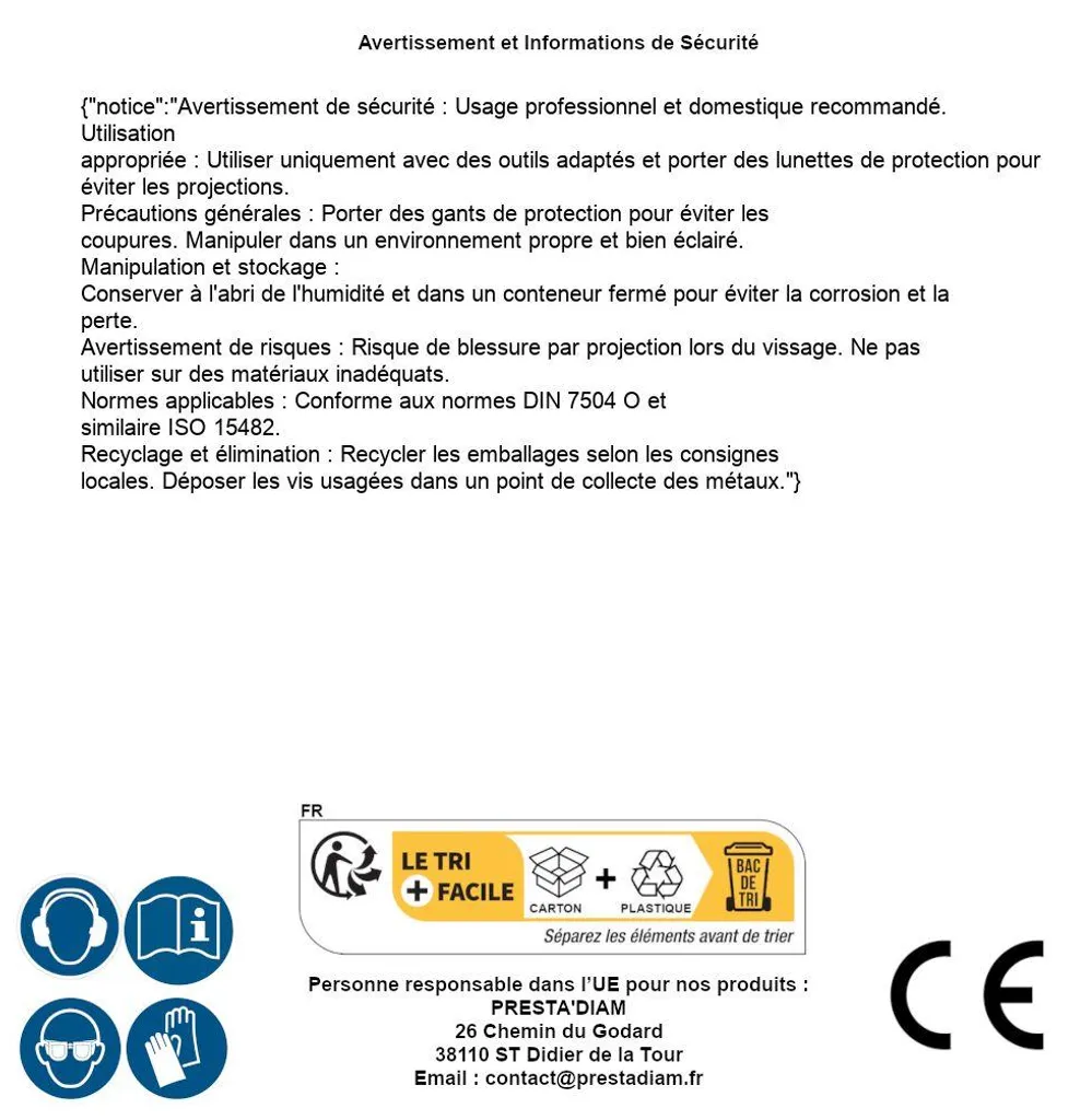 Vis Autoperceuse 4.2x38 mm Inox A2 sans Pré-perçage pour Support Métallique - 6